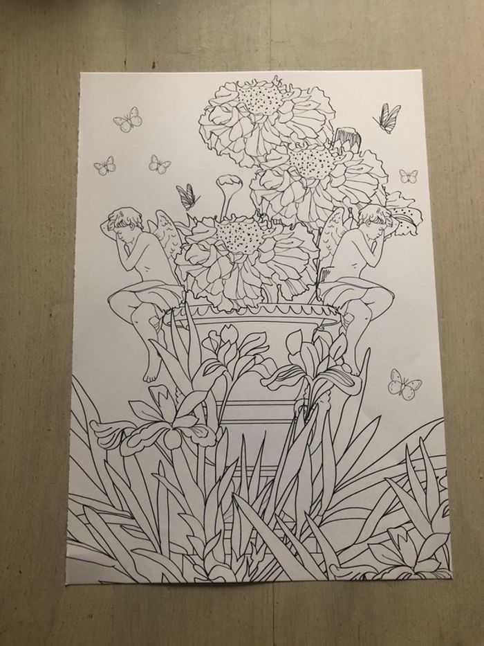 Lot de 10 coloriages neufs - photo numéro 9