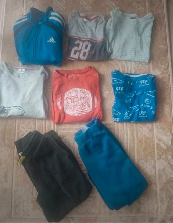 Lot garçon de 8 articles taille 7/8ans