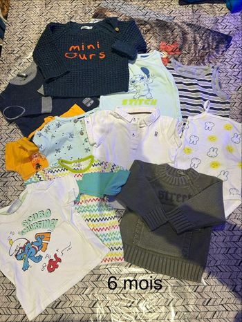 Lot de vêtement 6 mois