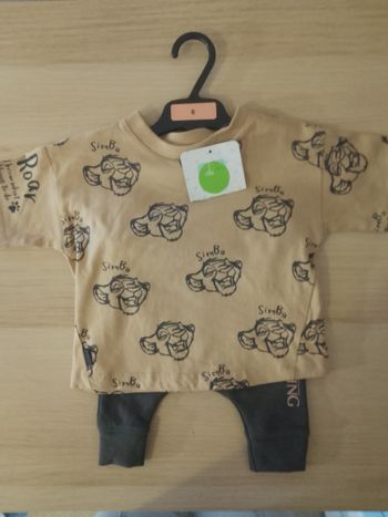 Ensemble 2 pièces Disney Neuf