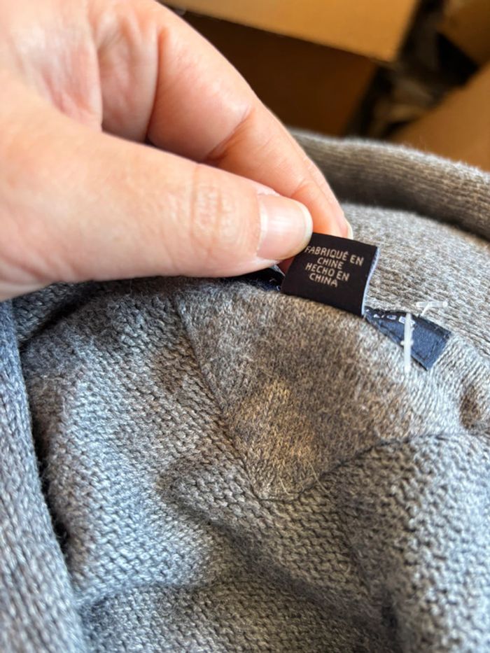 Pull gris Tommy Hilfiger taille M - photo numéro 10