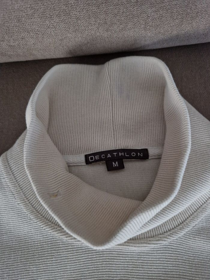 Pull crème Décathlon - photo numéro 8