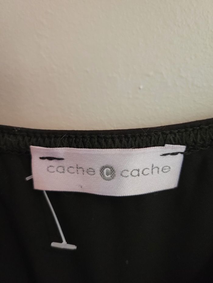 Robe noire paillettes Cache-Cache - photo numéro 6