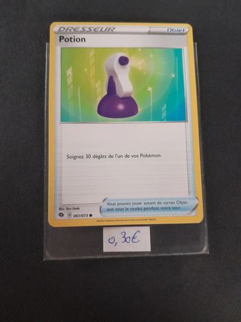 Carte Pokémon Potion 61/073