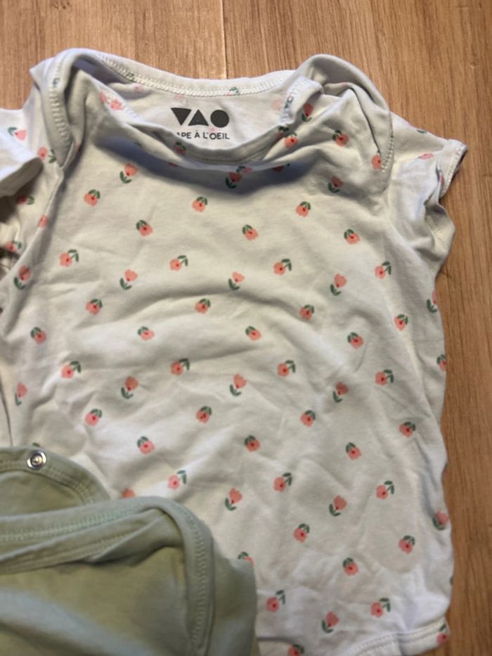 3 bodies manches courtes - photo numéro 4