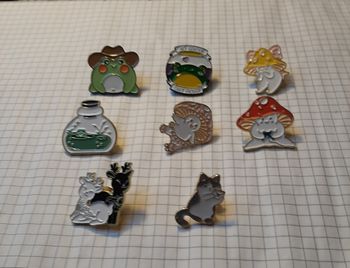 Pins grenouille, etc