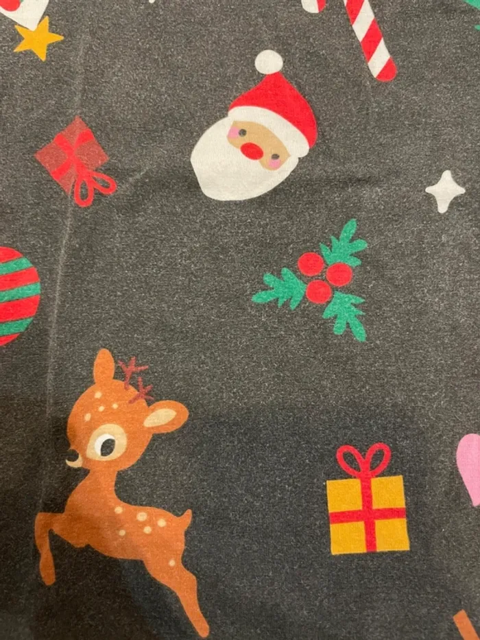 Teeshirt manches longues H&M Noel 110-116cm - photo numéro 4