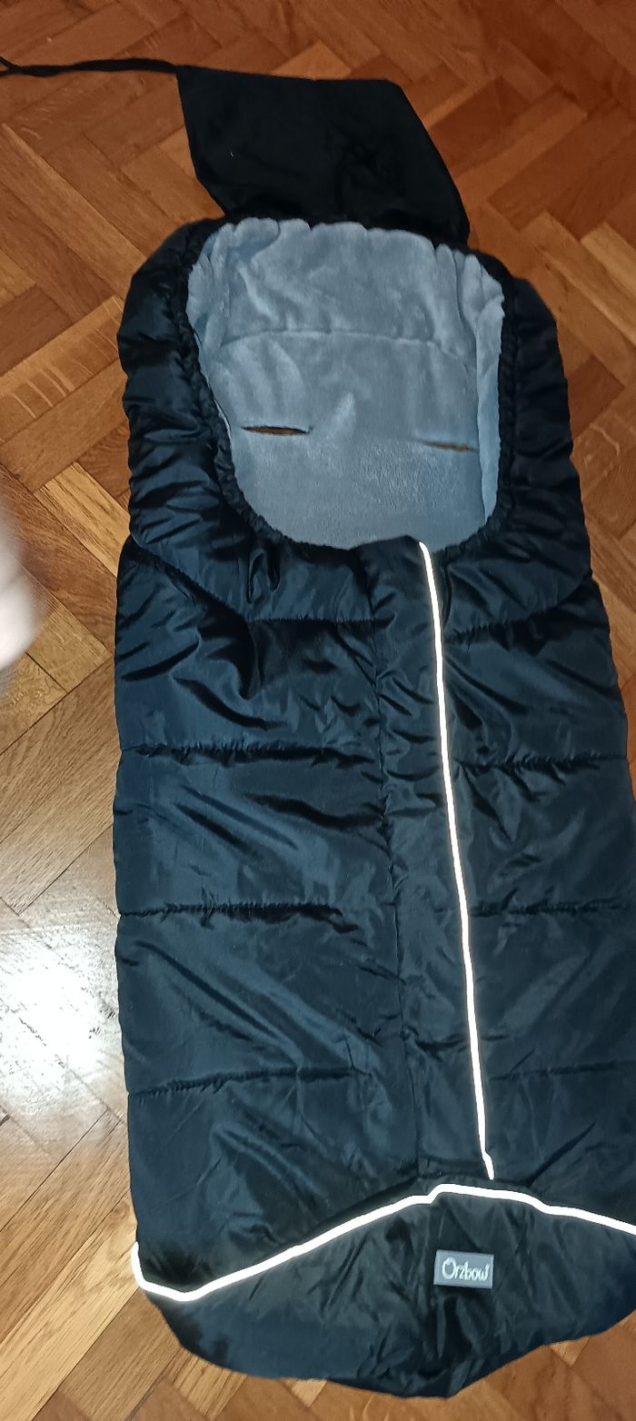 Chancelière nid d ange bébé couverture poussette cosy - photo numéro 4