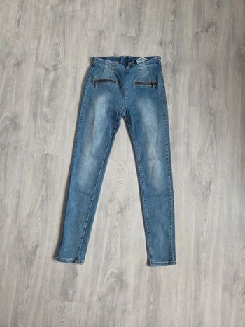 Jean slim ana & lucy - taille m - style zippé