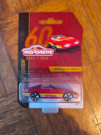 Chevrolet corvette 1990 ZR-1 Majorette 60 Anniversary Edition 