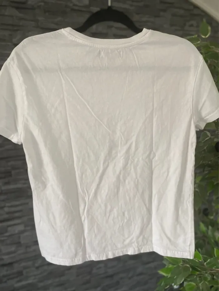 🤍T-shirt Blanc Pop Art Berksha  – Taille 36  TBE 🤍 - photo numéro 6