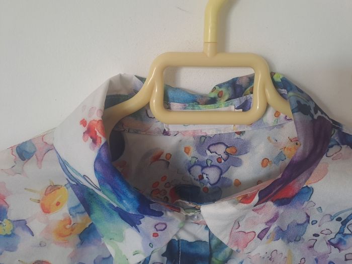 Chemise floral multicolore Hanxiner Taille L - photo numéro 7
