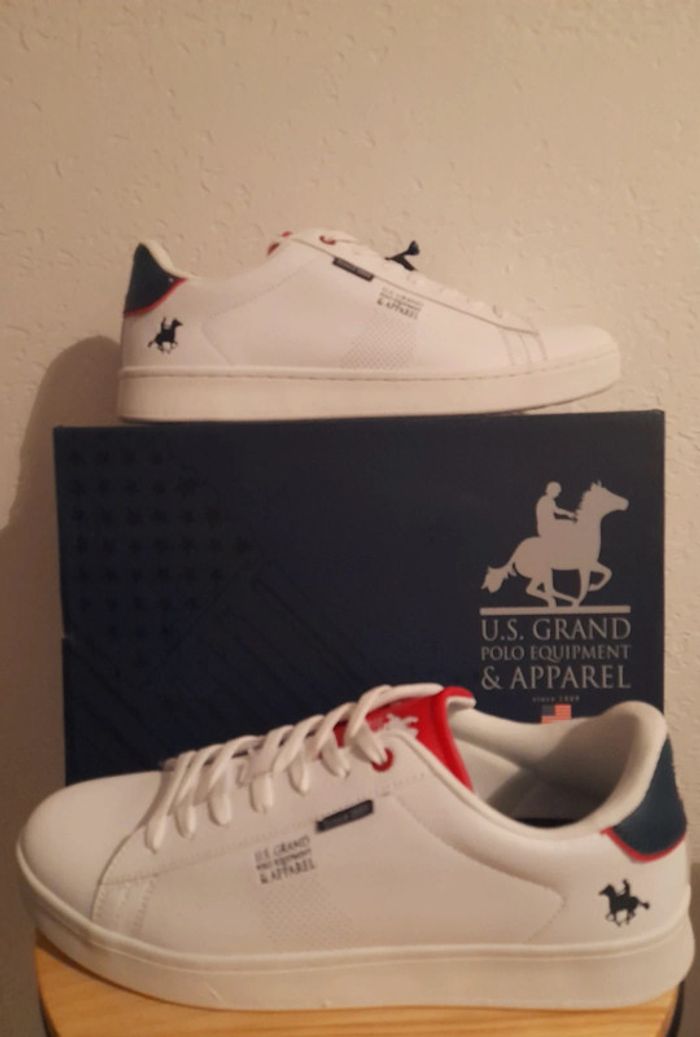 US Grand Polo paire de baskets blanches - photo numéro 3
