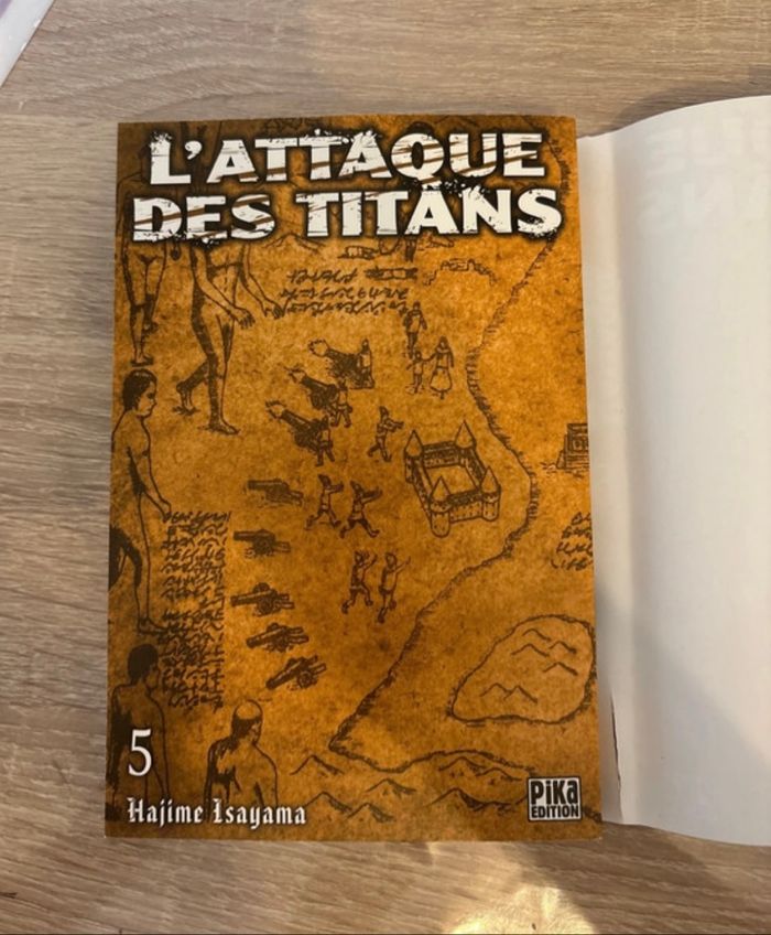 Manga SNK Tome 5 - photo numéro 3