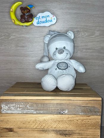 NIC671 doudou ours 🐻 nicotoy