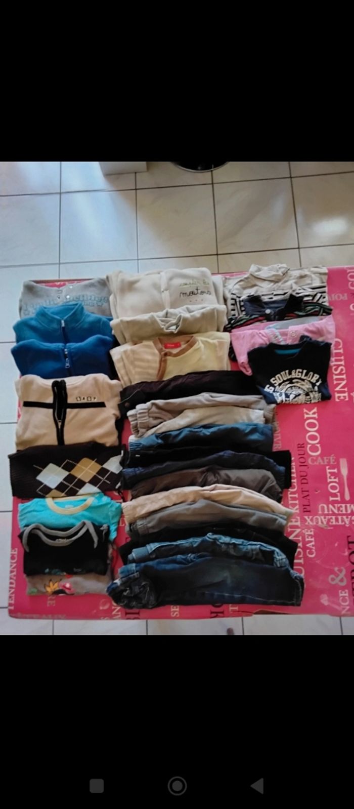 Vêtements  12  mois  garçon