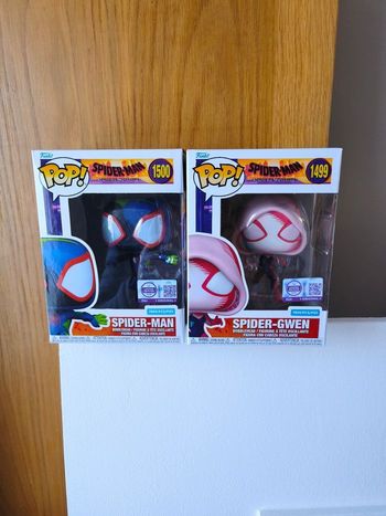 Funko pop spider-man 1500 & spider-gwen 1499