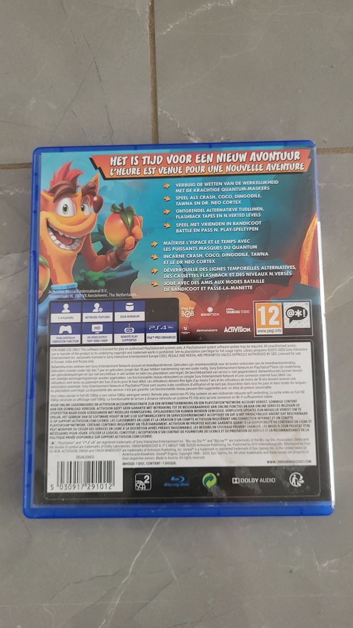 Jeu Ps4 Crash Bandicoot 4 - photo numéro 4