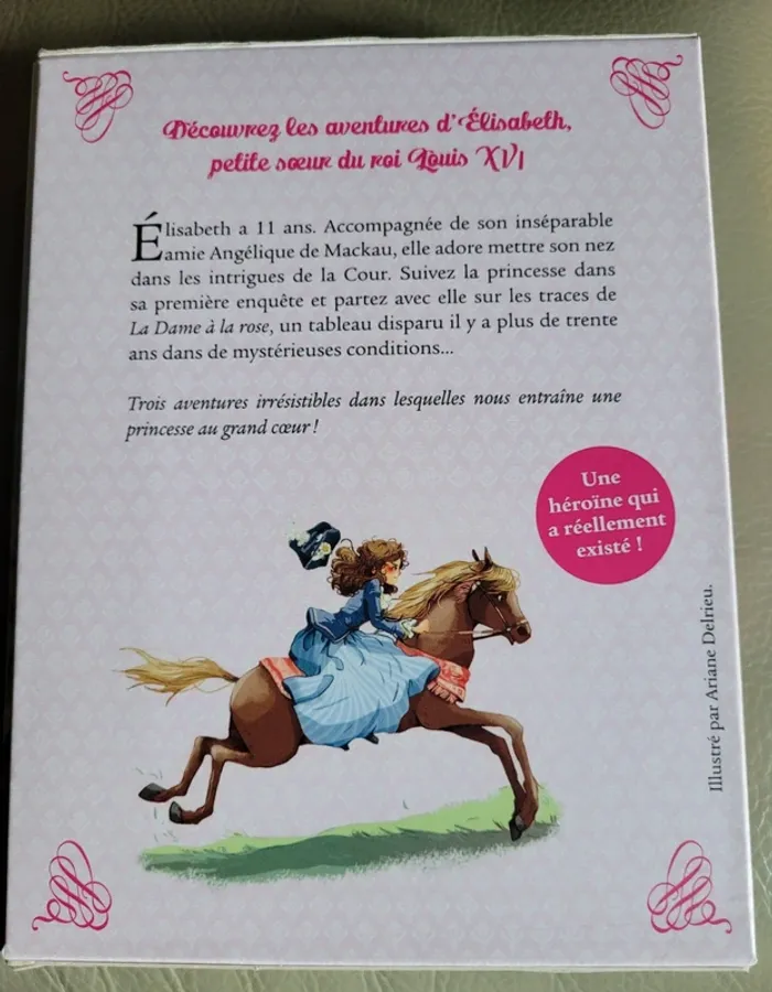 Coffret 3 livres "Élisabeth princesse à Versailles" - photo numéro 2