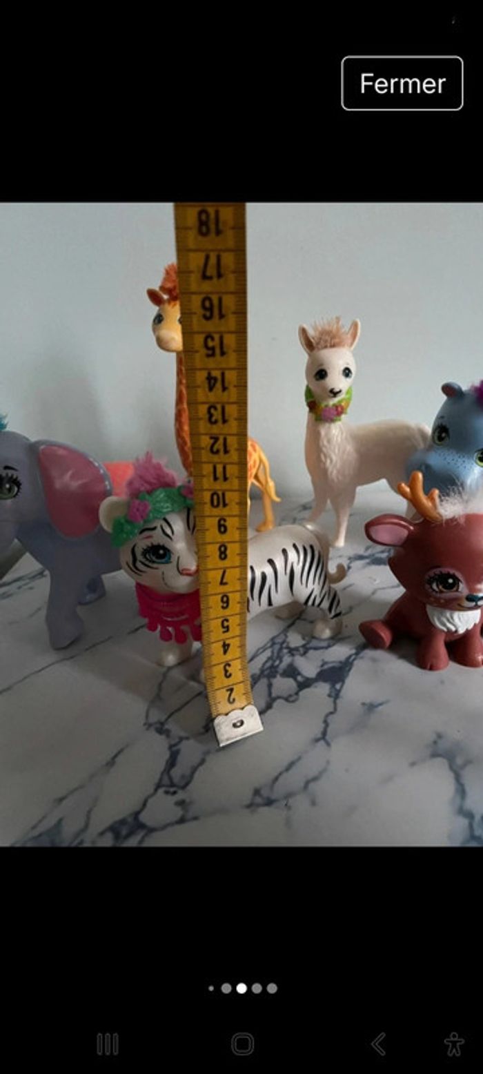 Lot de 6 enchantanimals de grande taille - photo numéro 4