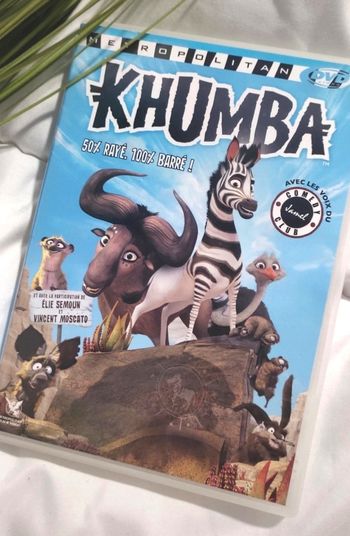 DVD Khumba  ( 50% rayé 100% barré )