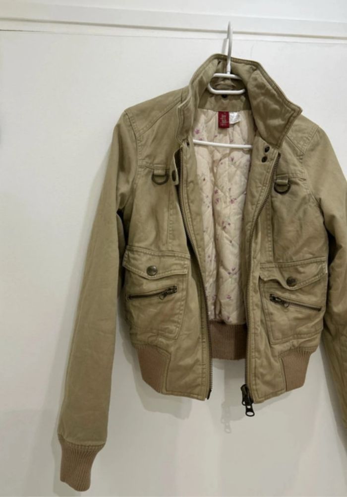 Veste La redoute Kaki taille 38 - photo numéro 2