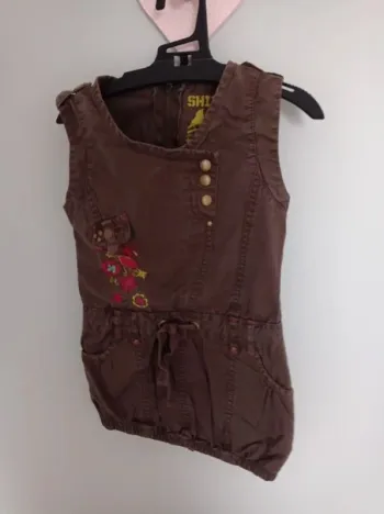 Robe marron Shiny 2 ans