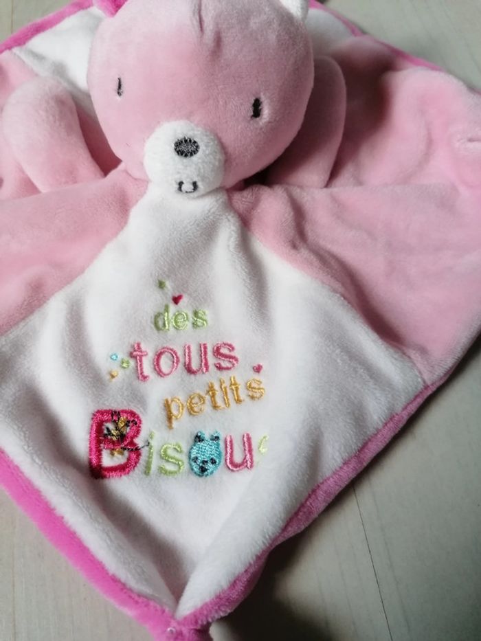 Doudou chat ours - photo numéro 3