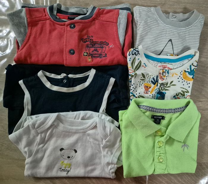 Lot de vêtements 9mois bébé garçon