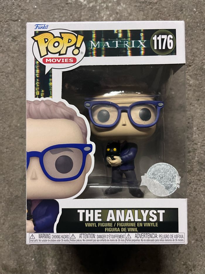 Funko pop matrix the analyst 1176