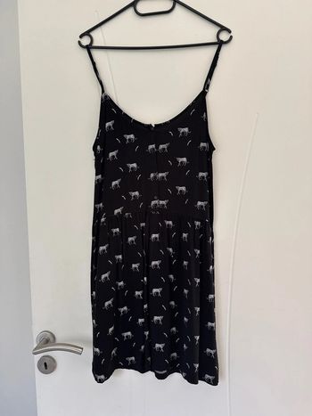 Petite robe noir motif