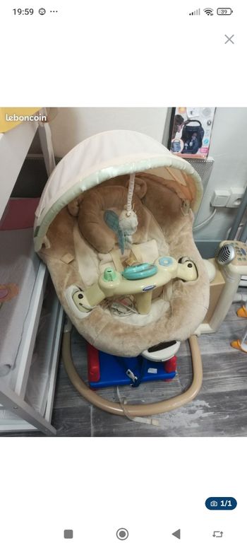 Transat électrique bébé 