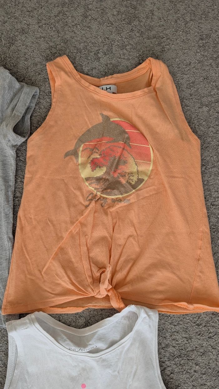 Lot de 6 t-shirts débardeurs - photo numéro 3
