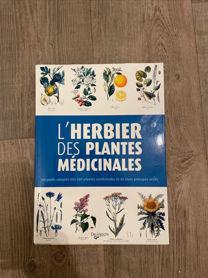 Livre l’herbier des plantes médicinales