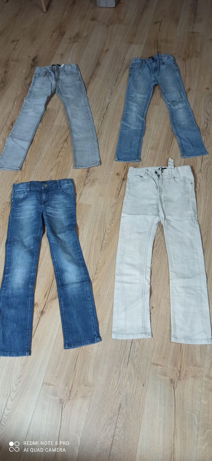 4 jeans slim fit ikks 10 ans