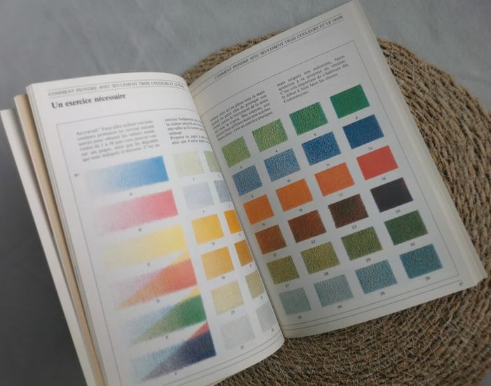 Livre 📙 comment peindre avec des crayons de couleur, bordas parramon - photo numéro 11