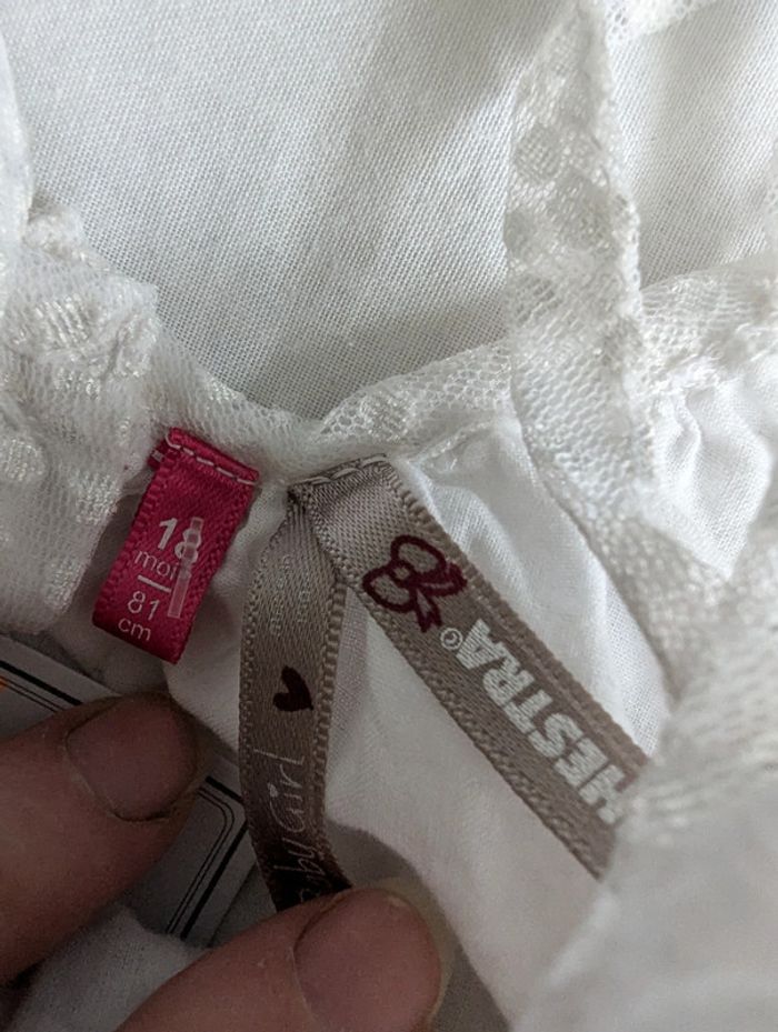 Robe été blanche - 18 mois - photo numéro 4