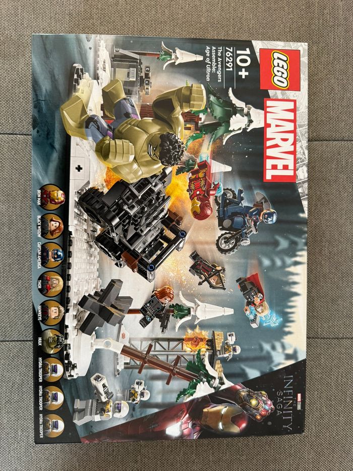 Lego Marvel 76291 – The Avengers Assemble : Age of Ultron – 613 pièces – Neuf scellé