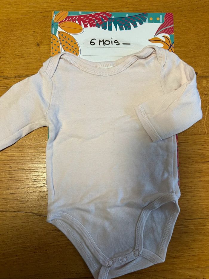 Lot de bodies ML fille - 10 pièces - 6 mois - photo numéro 13