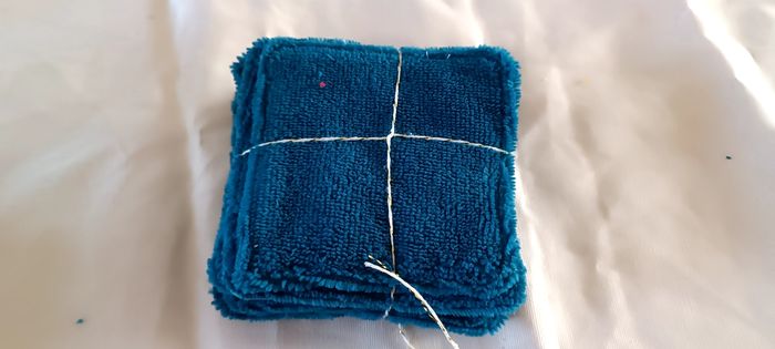Lot de 10 lingettes lavables - photo numéro 2