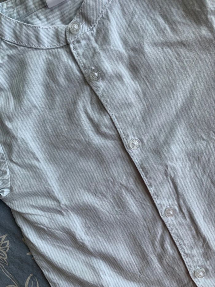Chemise tex col Mao 36 mois - photo numéro 3