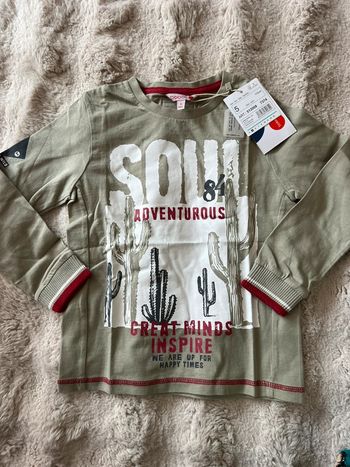 Magnifique t-shirt longue manche garçon 5 ans