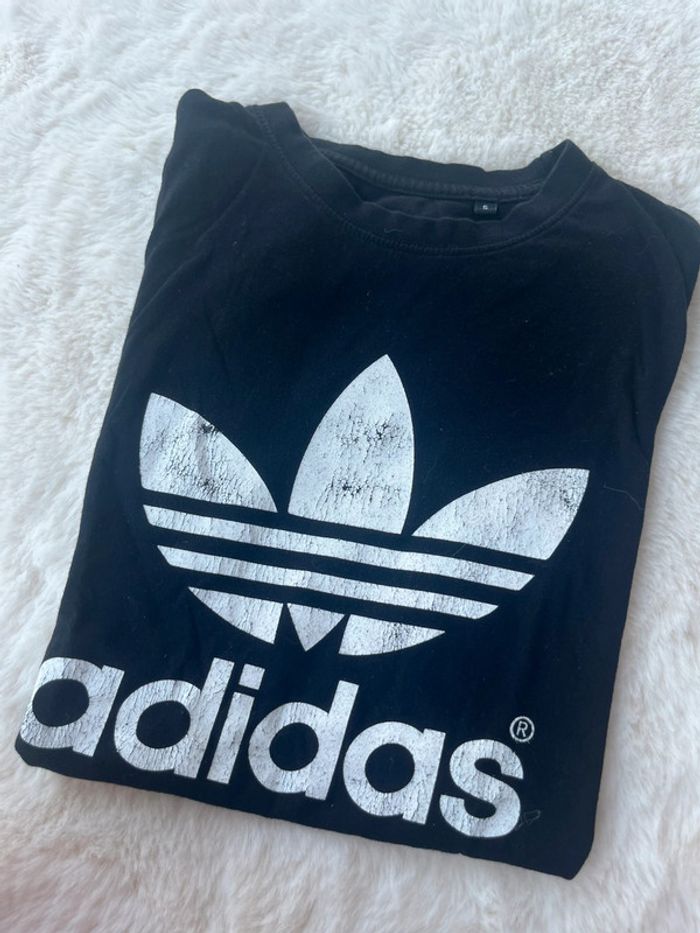 T shirt noir adidas
