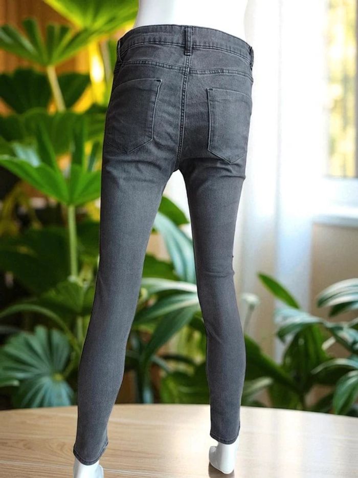 Jean skinny gris noir 36 - photo numéro 4