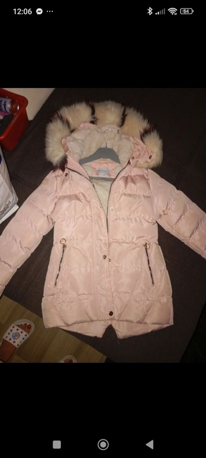 Manteau fourrure âge 8 ans - photo numéro 2