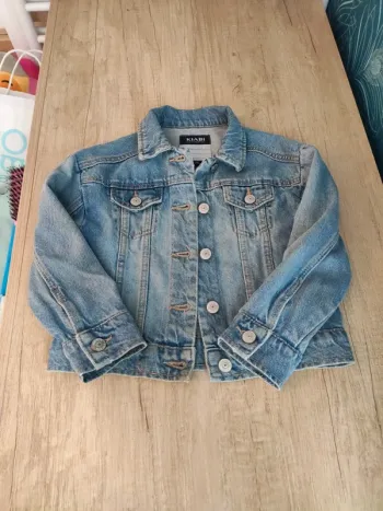Veste en jean kiabi