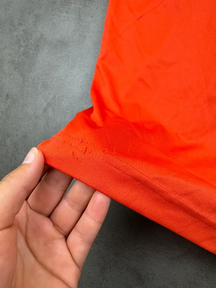 Débardeur Adidas Vintage Y2k 00’s Orange Taille L - photo numéro 9