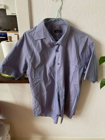 Chemisette bleu/mauve Devred