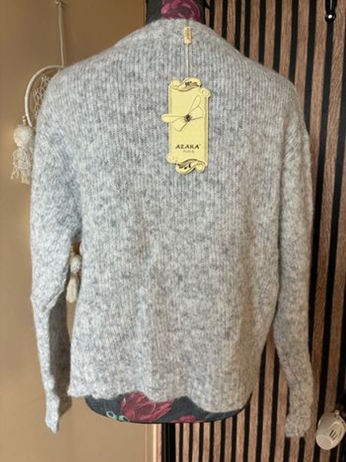 Jolie gilet gris - photo numéro 3