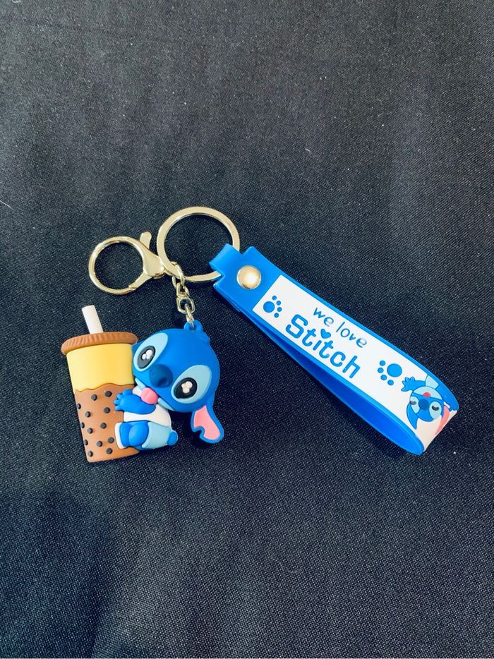Porte-clés Stitch Bubble tea - photo numéro 2